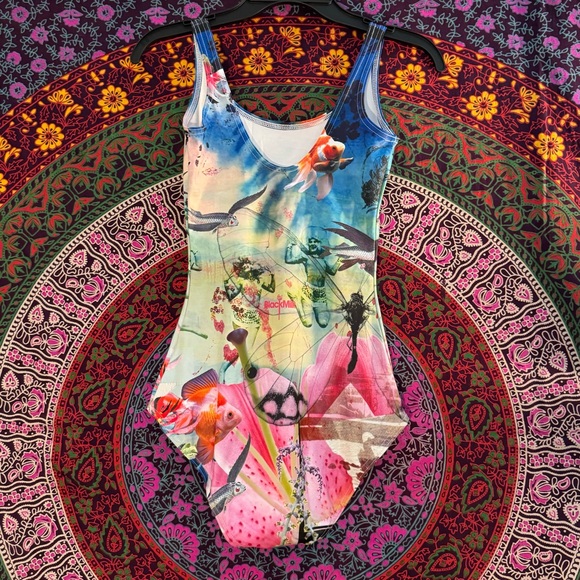 Blackmilk Clothing- Mixing with the Fishes- Size Small- Long Torso- PC - Picture 3 of 8